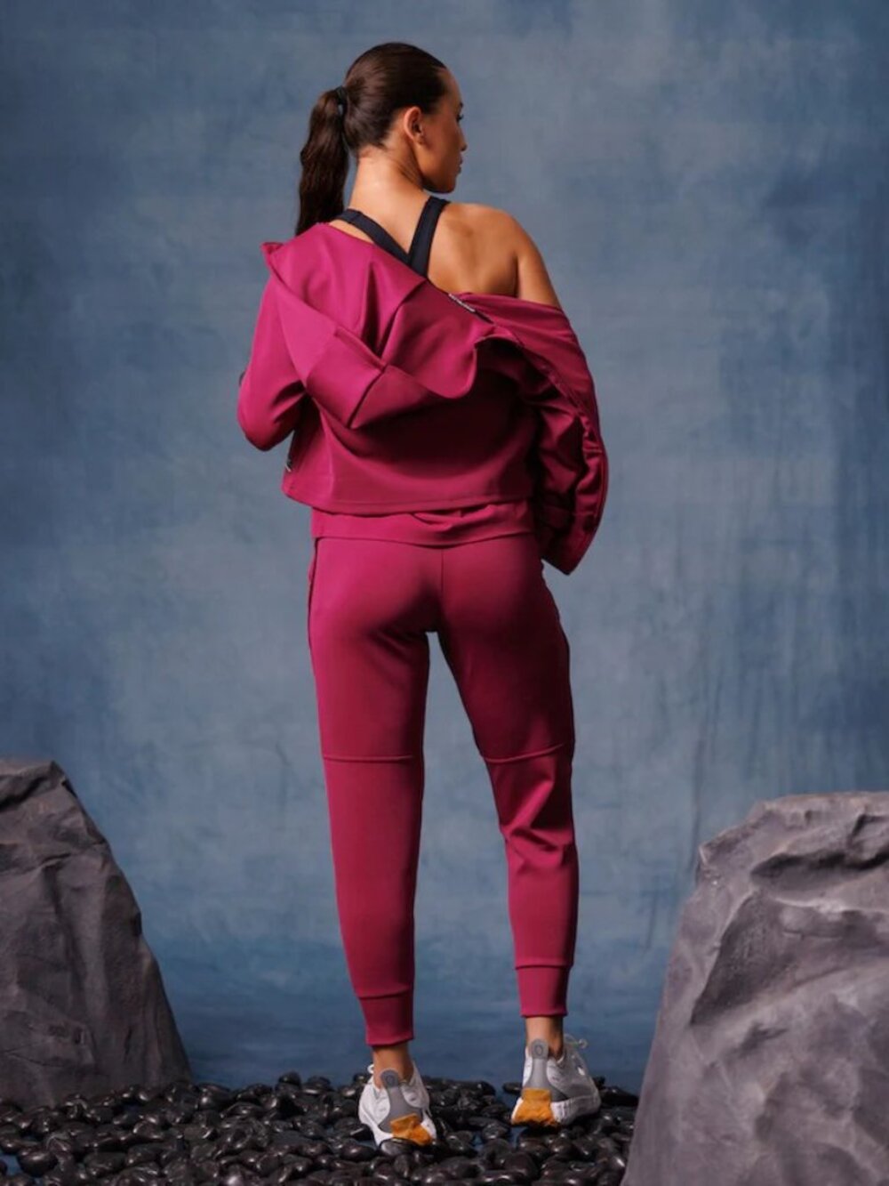 NWT Endeavor Athletic Drawcord Leggings Wild Orchid Cooling Performance Workout - Picture 7 of 16